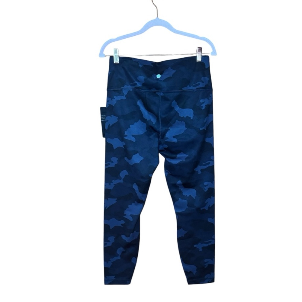 90 DEGREE BY REFLEX Camo Print Hi Rise Ankle Legging L NWT - Picture 4 of 9